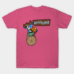 Splash - Mountain - Funny - Character T-Shirt